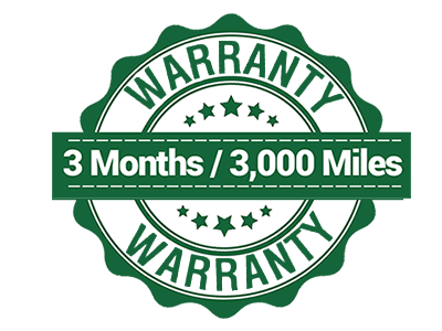 3 Month/30k Miles Warranty